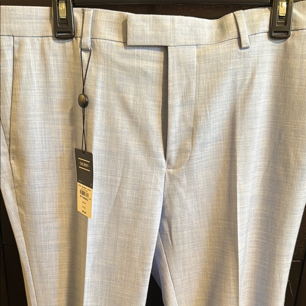 Topman Light Gray Skinny Pants